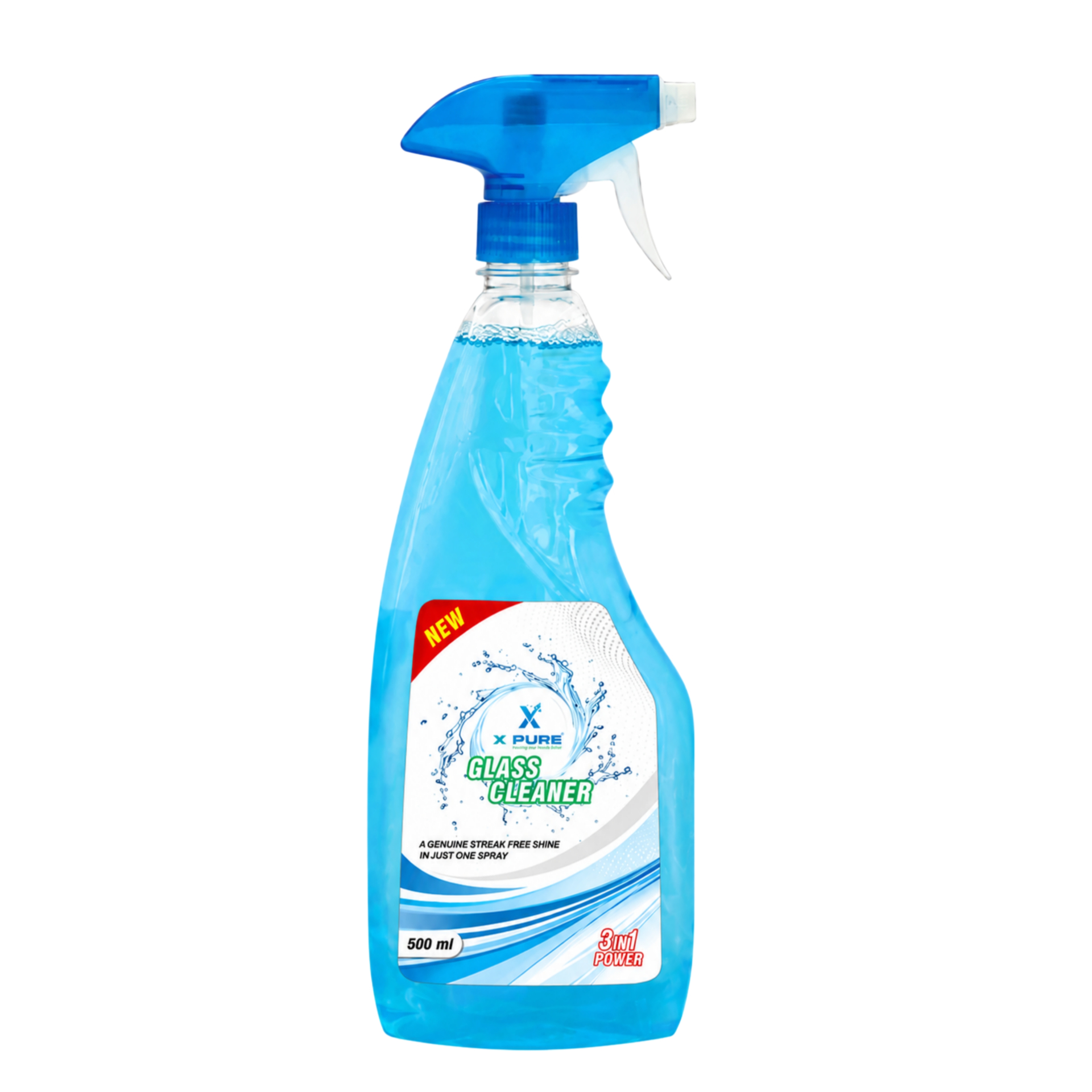 XPURE Glass Cleaner — 3 in 1 Power